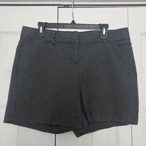 The Limited Black and White Shorts